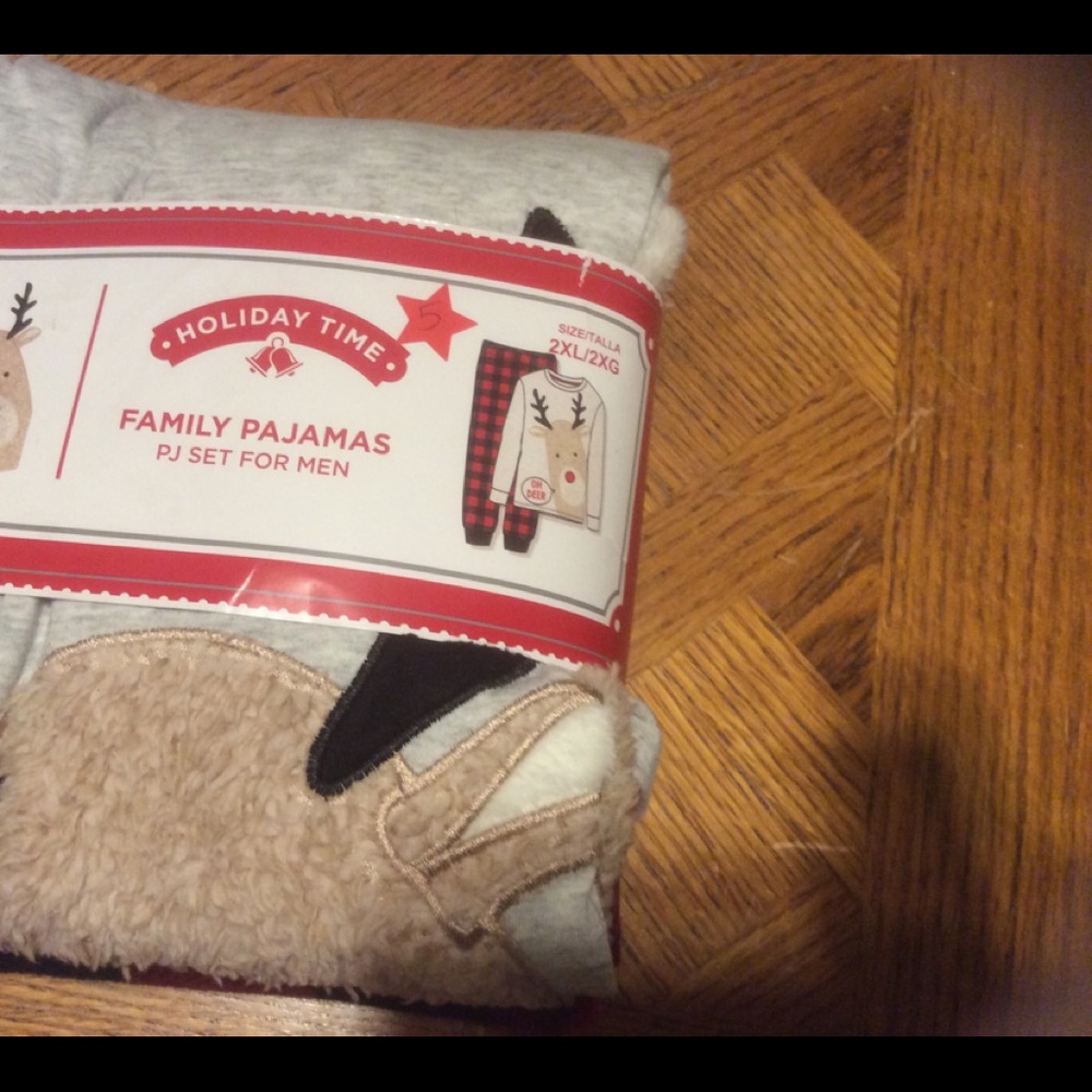 NWT Holiday Time size 2X men’s pajama set
